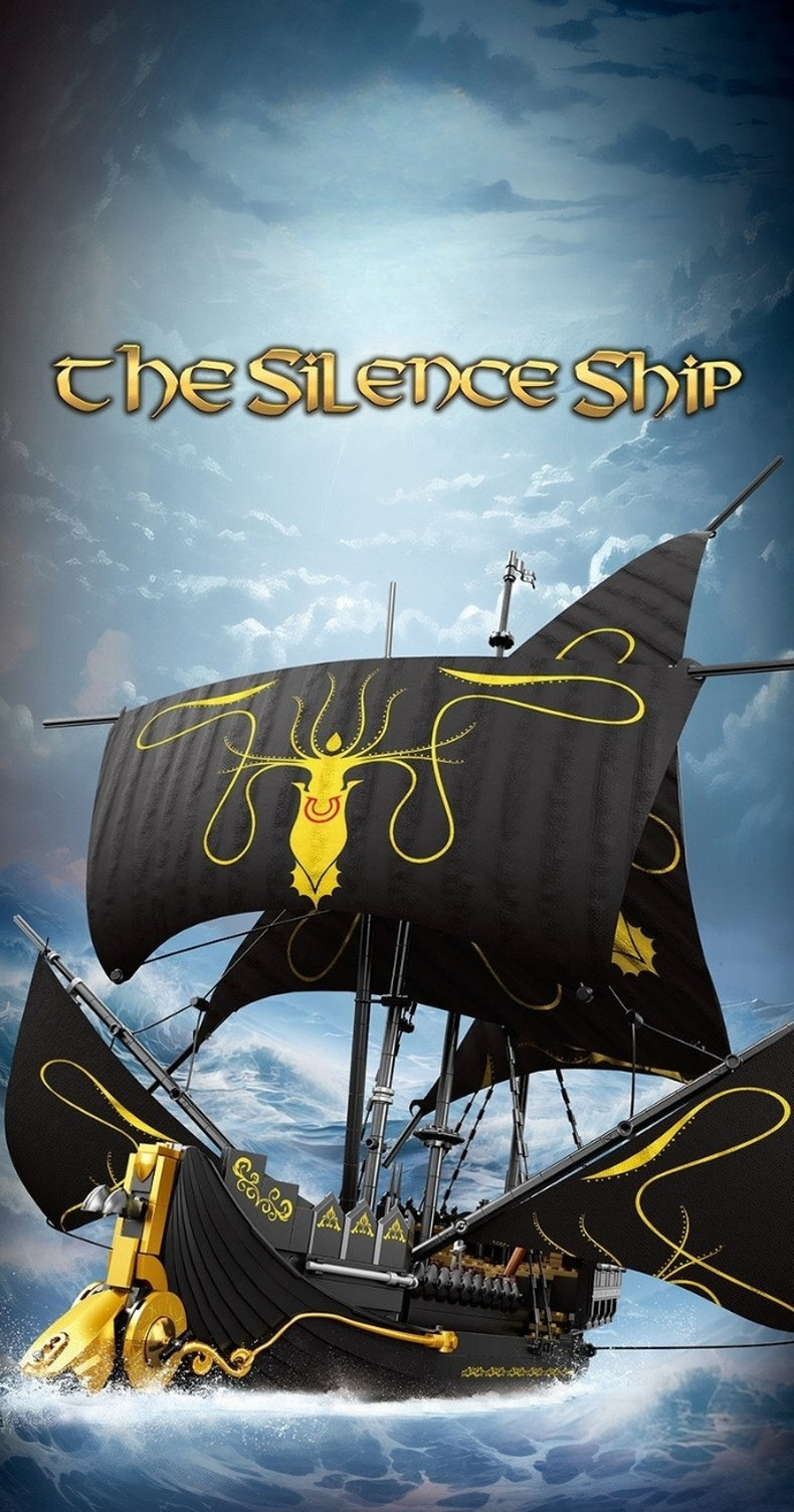 Silent Ship Assembled Model Ornaments (1560 pieces) 56CM*52CM*53CM