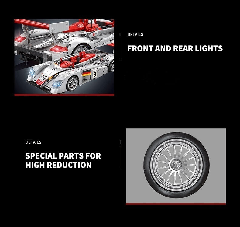 1:10 Collection of cool sports cars(2426PCS)