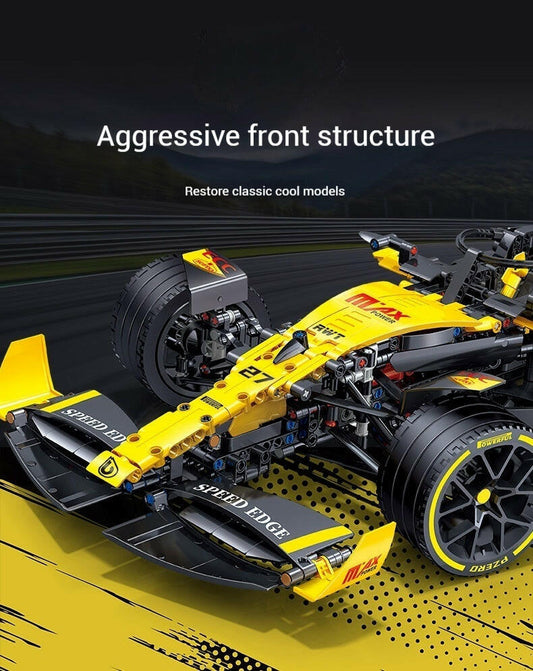 1:8 racing car model assembly educational building block toys for boys gifts (1750+ pieces)