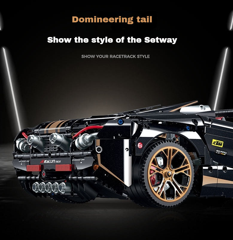 1:8 Supercar 720 (3658 pieces)