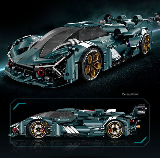 1:8 Terzo Millennio supercar (3466 pieces)