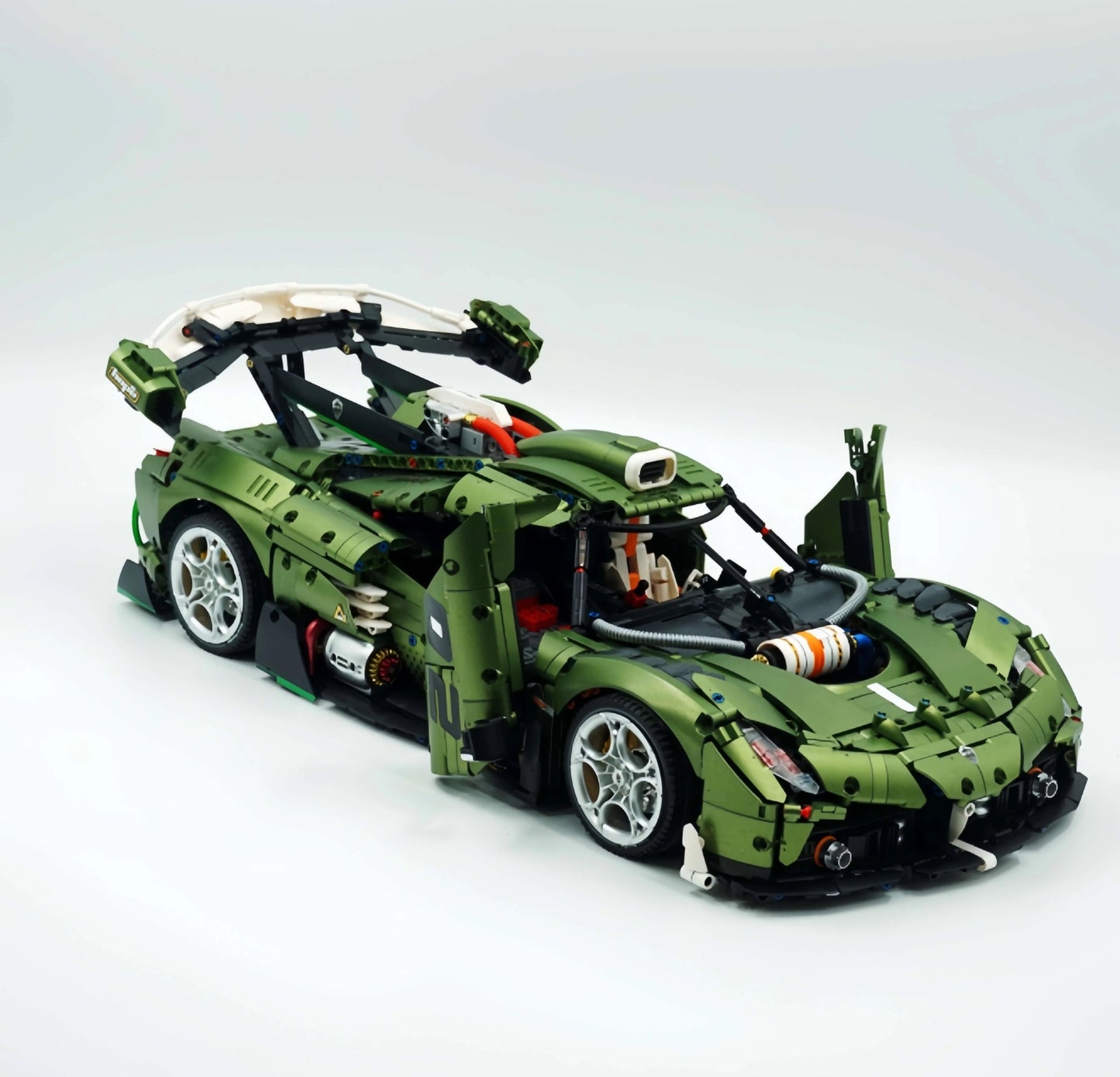 1:8 JESKO super sports car, high degree of detail restoration (3838 pieces)