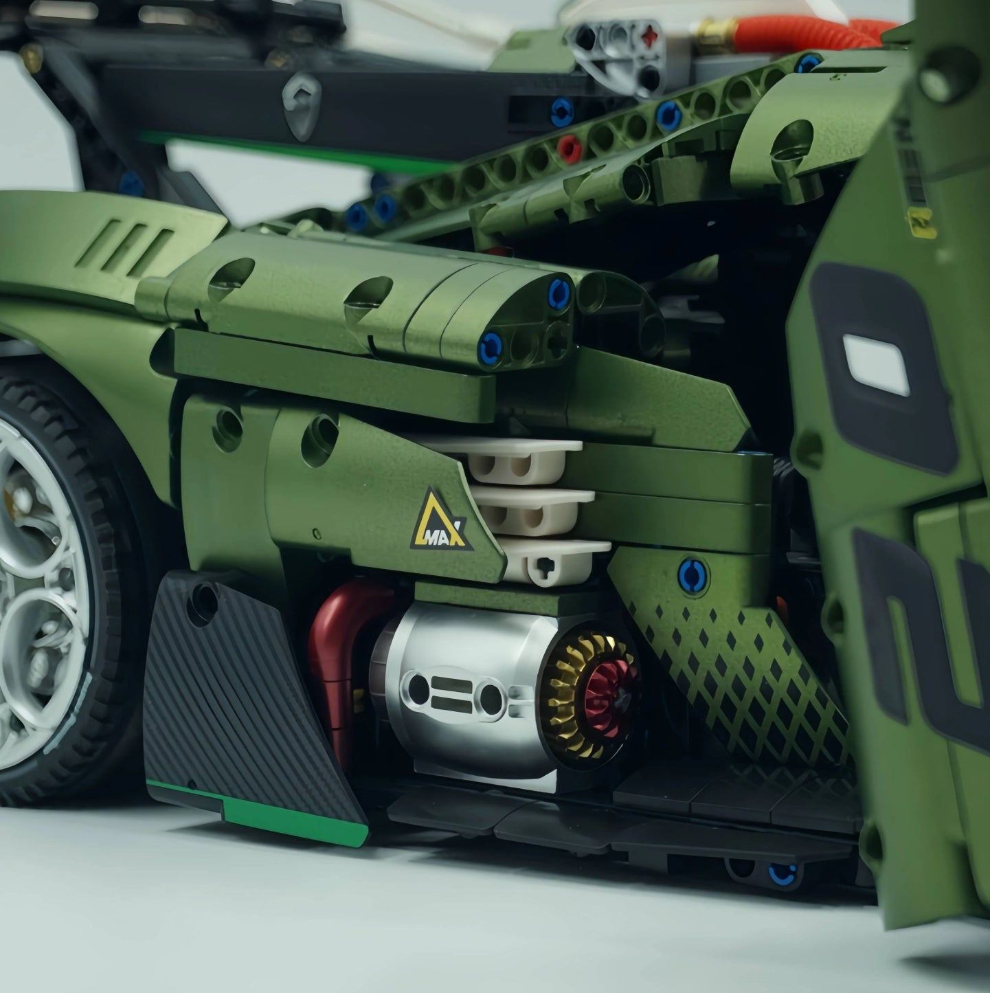 1:8 JESKO super sports car, high degree of detail restoration (3838 pieces)