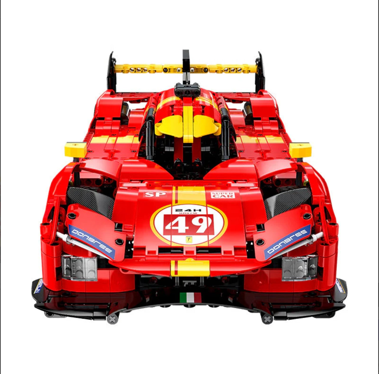 1:10 Flame supercar, racing aerodynamic lines (1518 pieces)