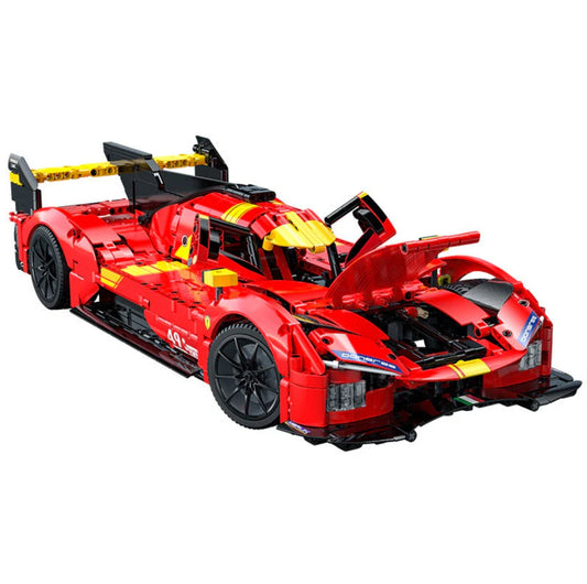 1:10 Flame supercar, racing aerodynamic lines (1518 pieces)
