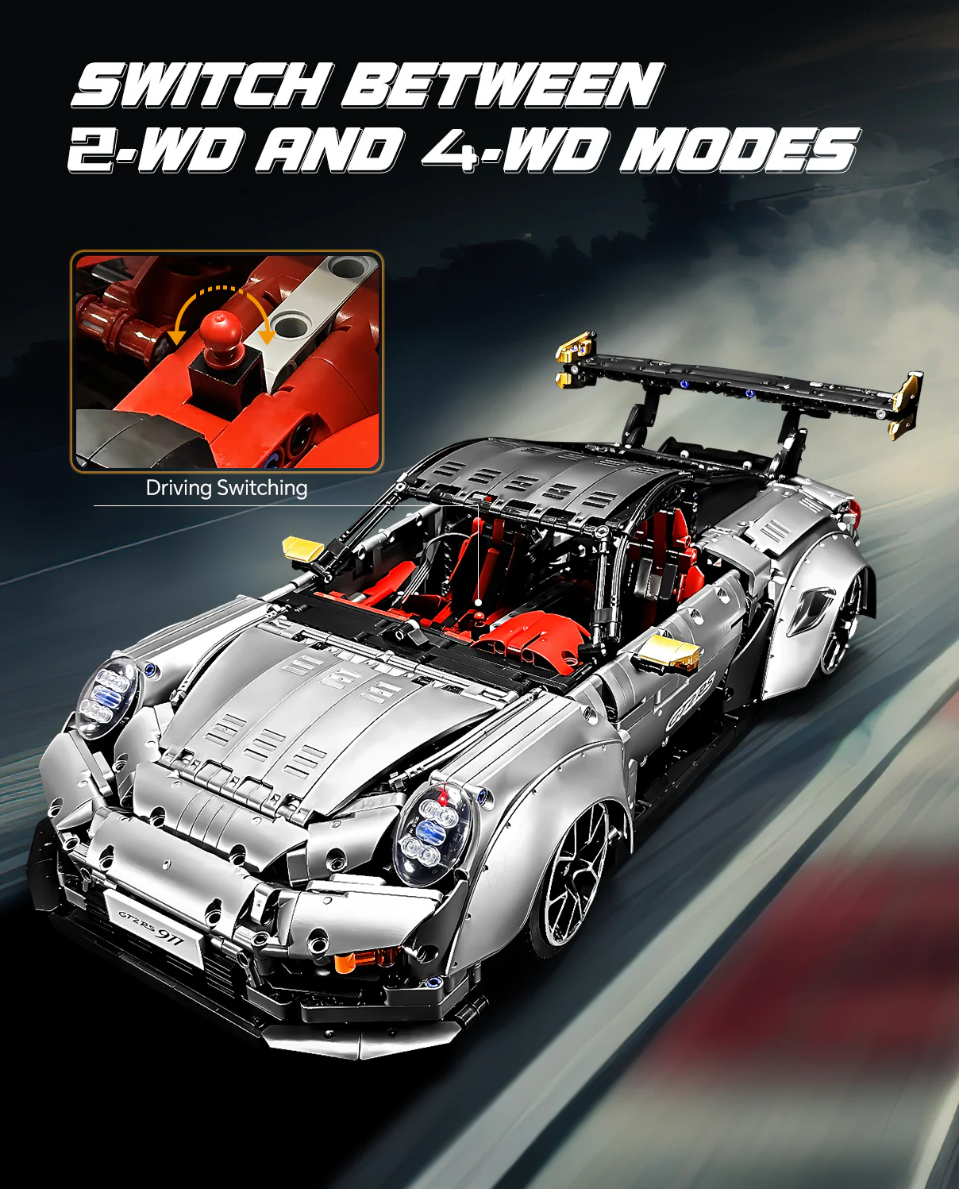 1:8 GT2 RS model (3389 pieces)