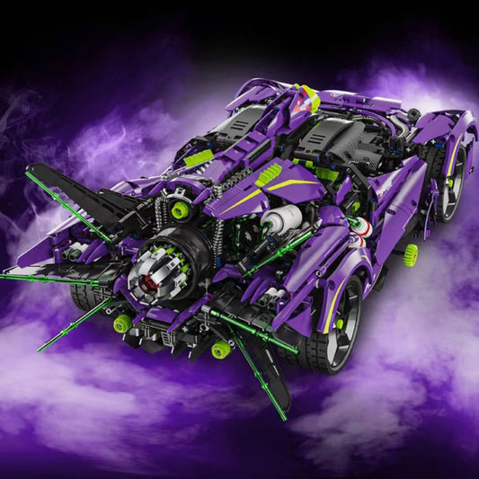 1:8 Armored EVO Building Block Supercar Static Version (3909 pieces)