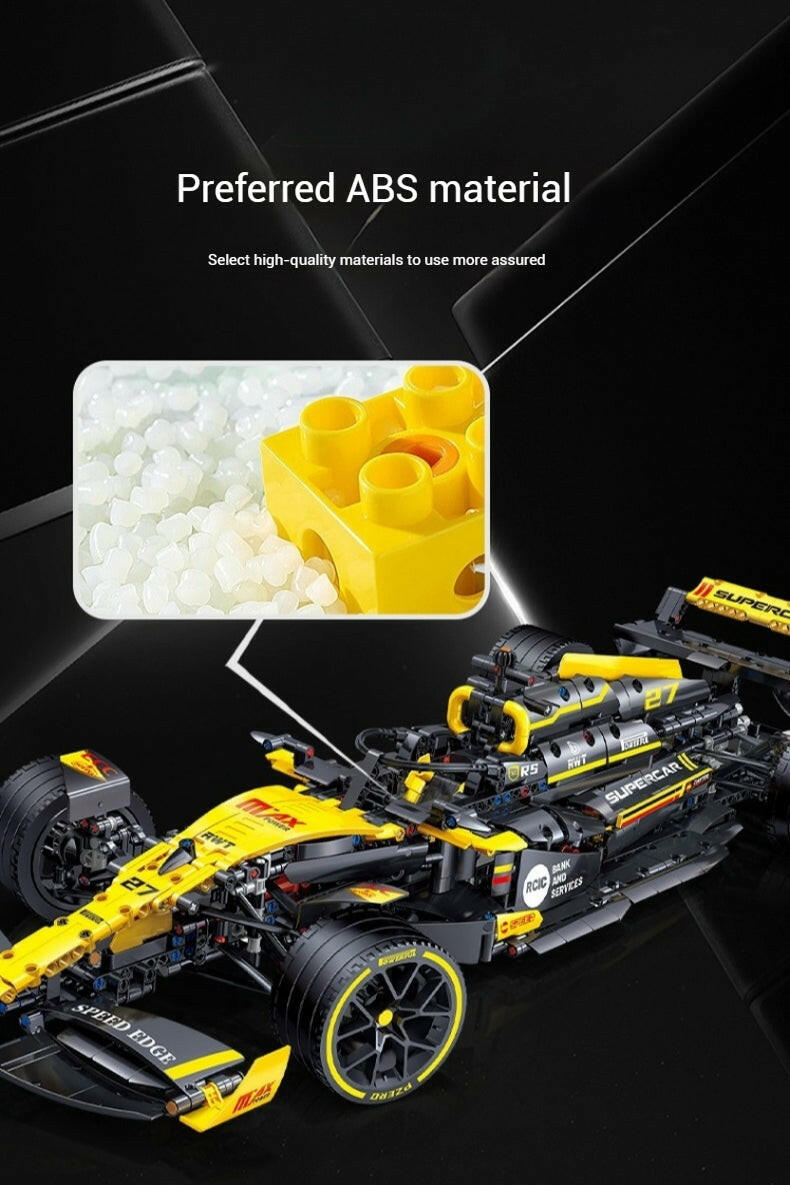 1:8 racing car model assembly educational building block toys for boys gifts (1750+ pieces)
