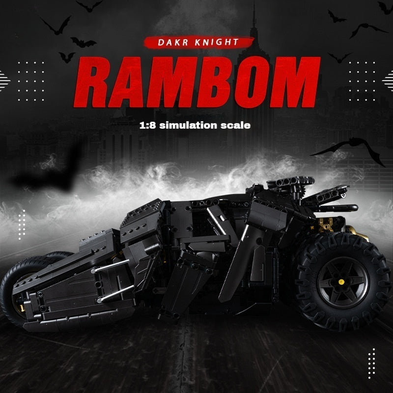 1:8 Batmobile Model (2830 pieces)