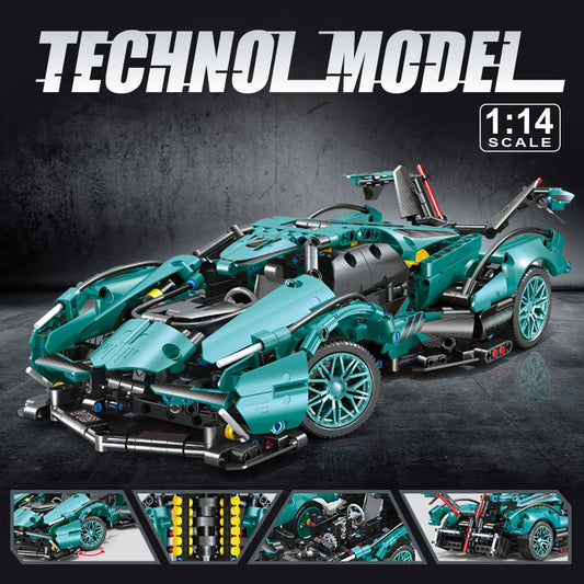 Apollo VEO1:14 Supercar Building Block Model (1000 PCS)