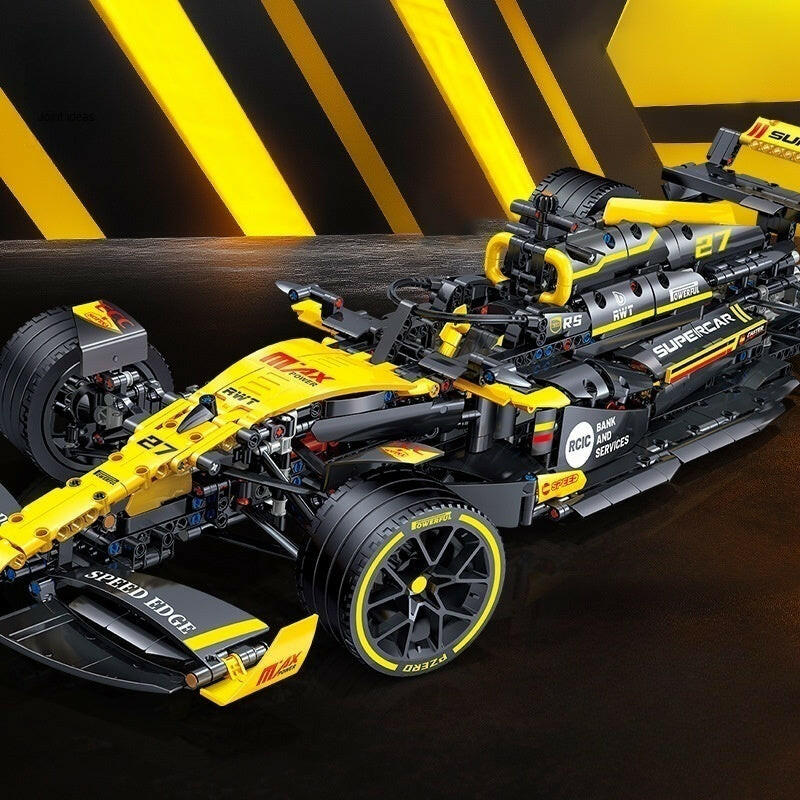 1:8 racing car model assembly educational building block toys for boys gifts (1750+ pieces)