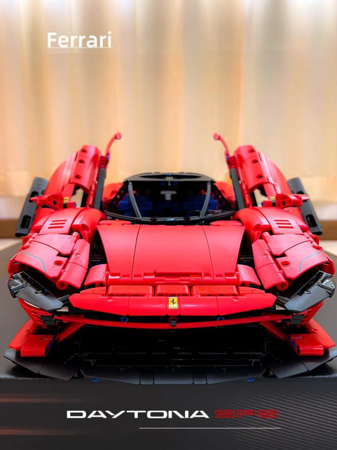 1:8 DaytonaSP3 building block supercar (3778 PCS)