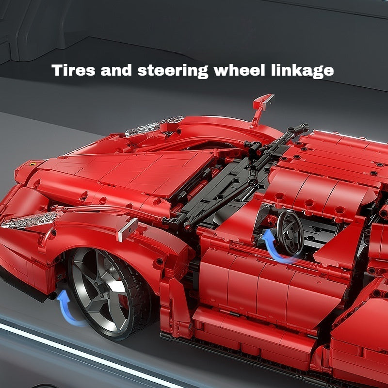 1:8 Supercar Model (4301 pieces)