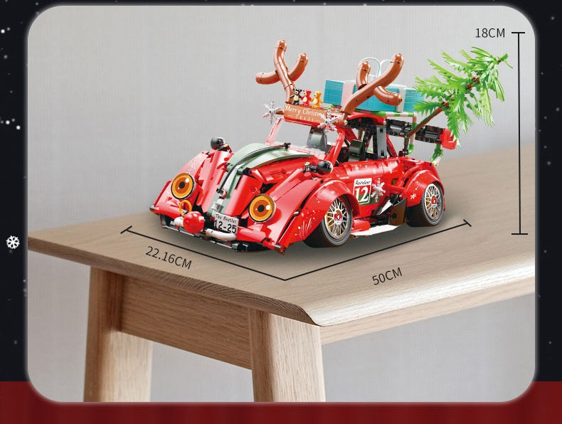 1:10 Christmas Beetle building block model, the first choice for Christmas gifts
