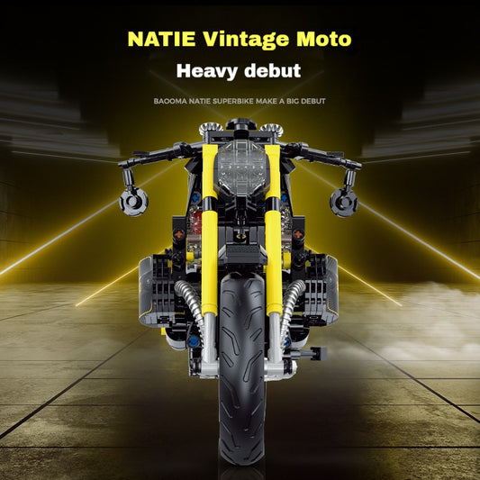 1:8Latte Motorcycle (634 pieces)