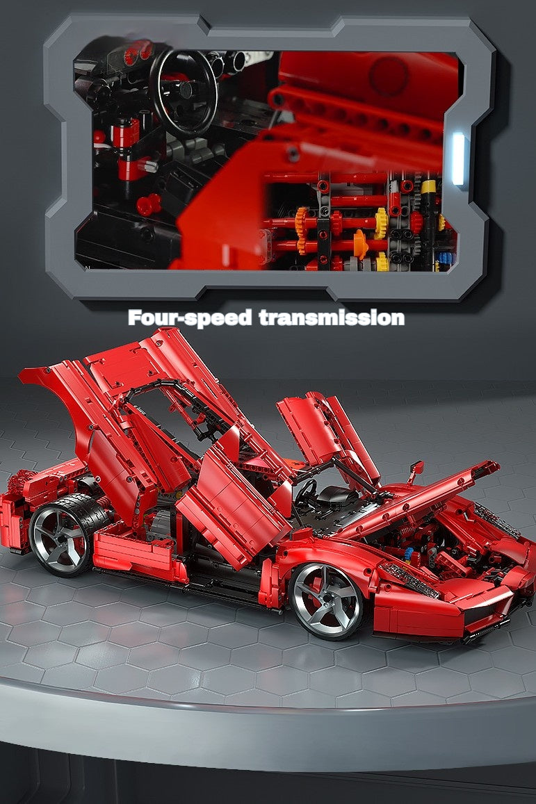 1:8 Supercar Model (4301 pieces)
