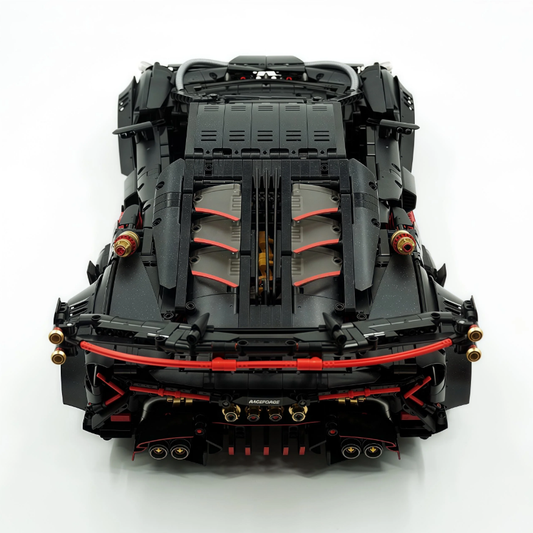 1:8 Lambo Veneno Limited Edition Obsidian V12 Supercar 64cm 3809 pieces