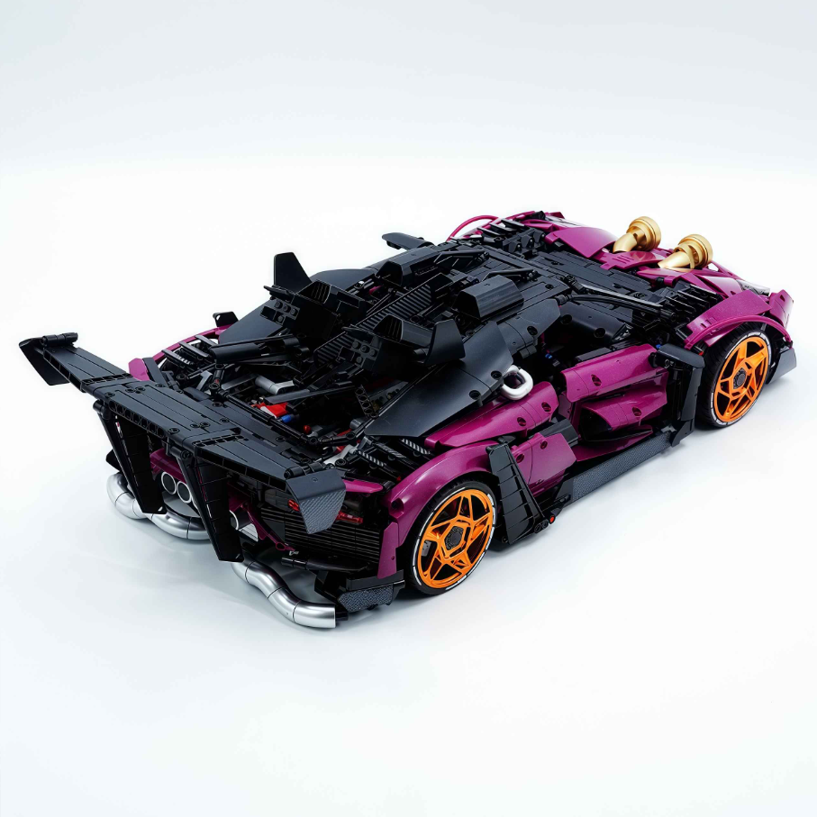 1:8 Ultimate Italian Lambo SVJ Building Block Supercar (3950 pieces)