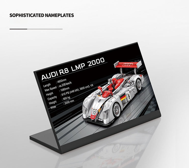 1:10 Collection of cool sports cars(2426PCS)