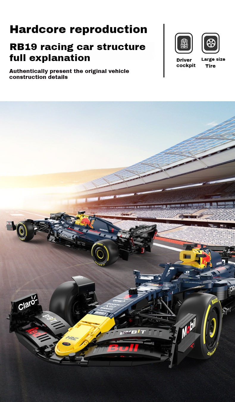 1:8 RB19 Formula One racing car, product size: 68.2cm*20cm*14cm
