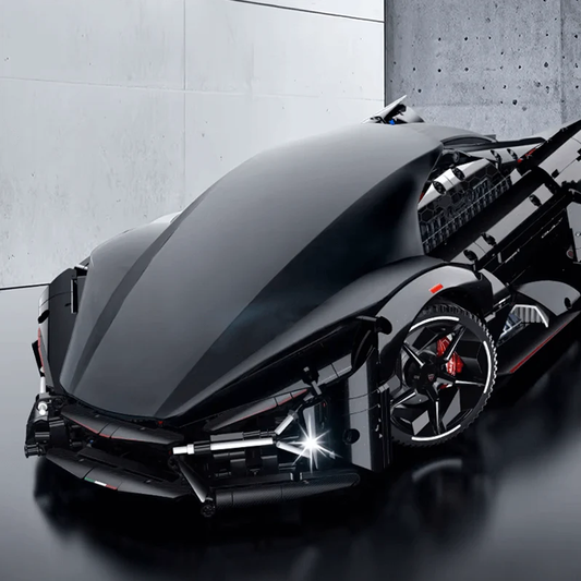 Concept supercar assembly 1:8 Lambo Fantazma building block supercar (2884 pieces)