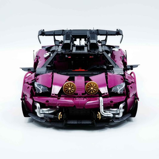 1:8 Ultimate Italian Lambo SVJ Building Block Supercar (3950 pieces)