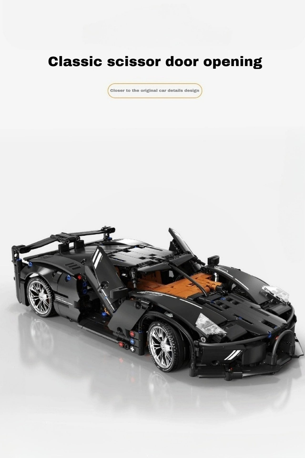 1:14 Shadow Brick Sports Car (911 pieces)