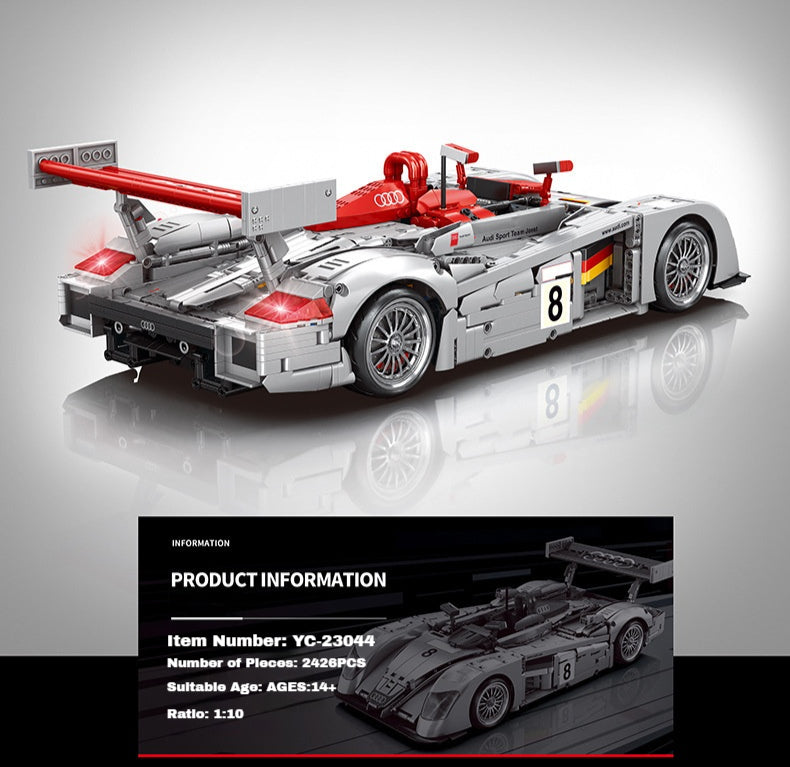 1:10 Collection of cool sports cars(2426PCS)