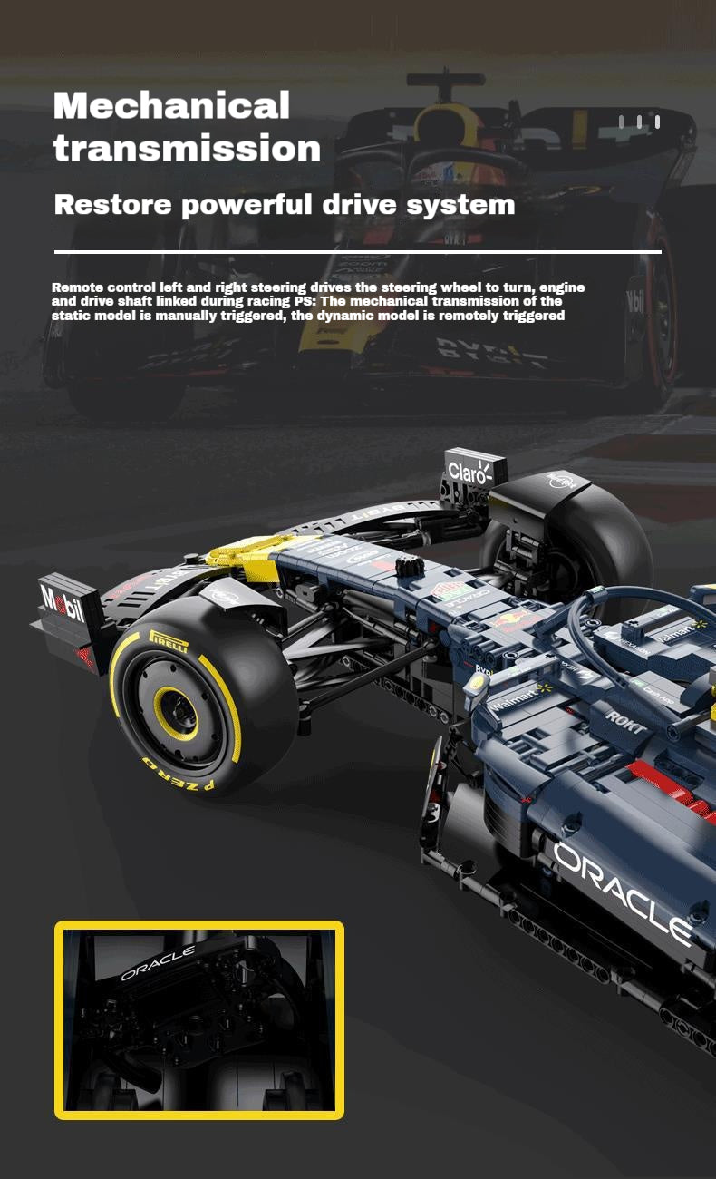 1:8 RB19 Formula One racing car, product size: 68.2cm*20cm*14cm