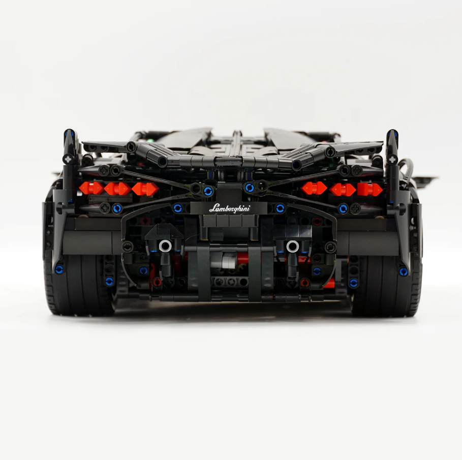 1:8 Lamborghini Sian Black Special Edition Building Block Supercar (3696 PCS)