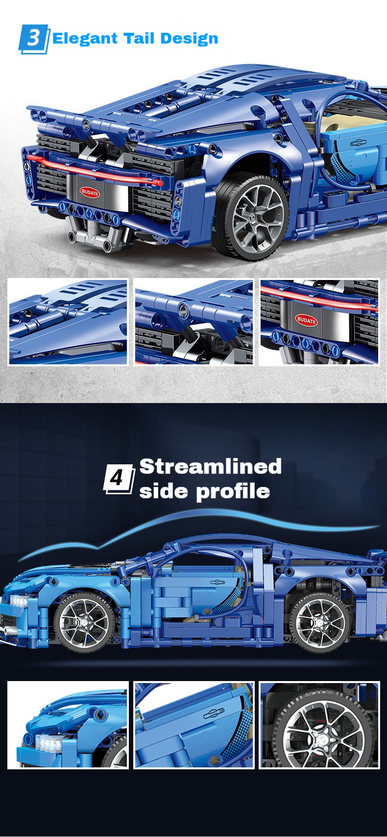 1:14 supercar 1300 pieces