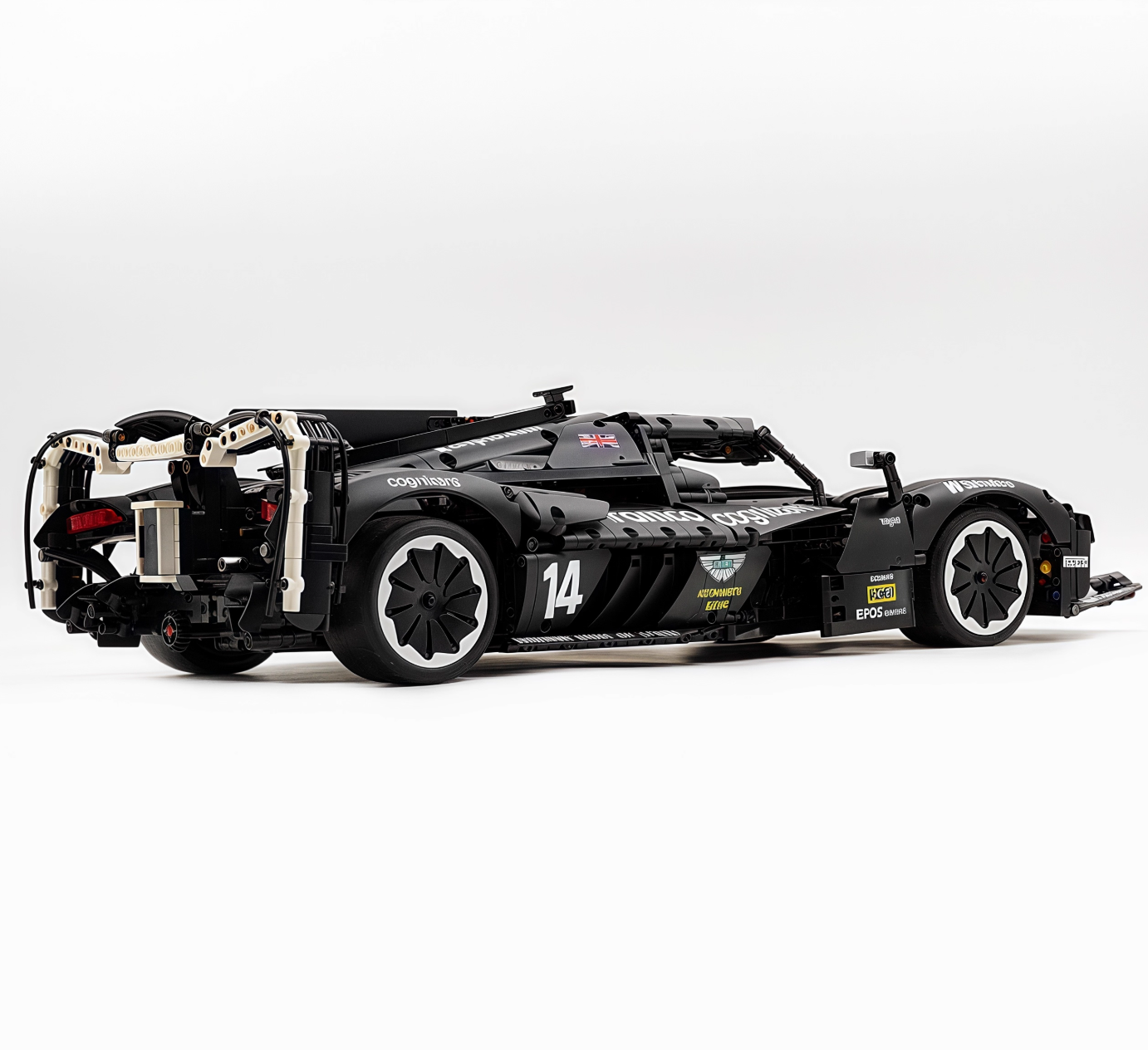 1:8 Martin Valkyrie Building Block Supercar (3869 pieces)