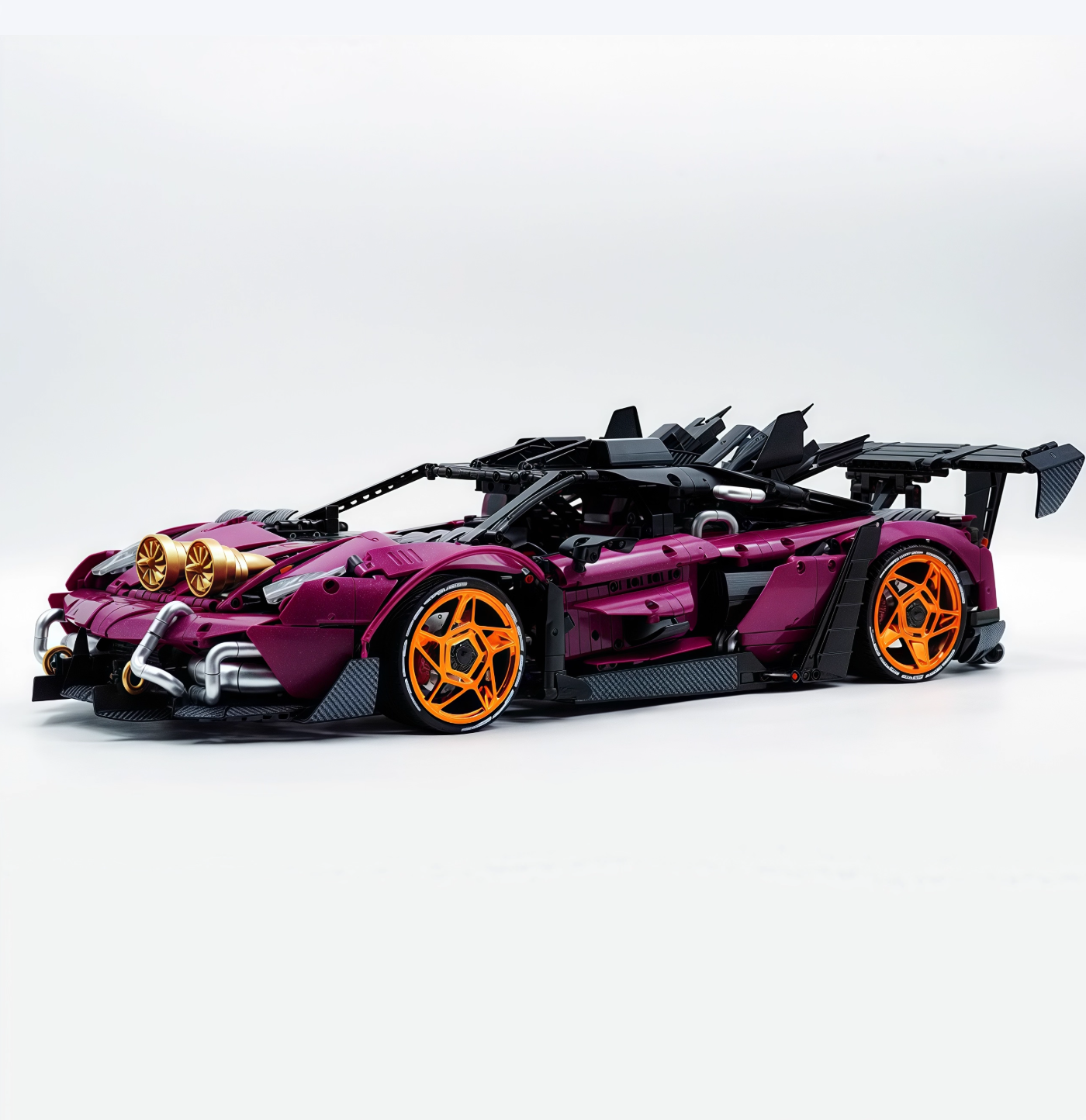 1:8 Ultimate Italian Lambo SVJ Building Block Supercar (3950 pieces)