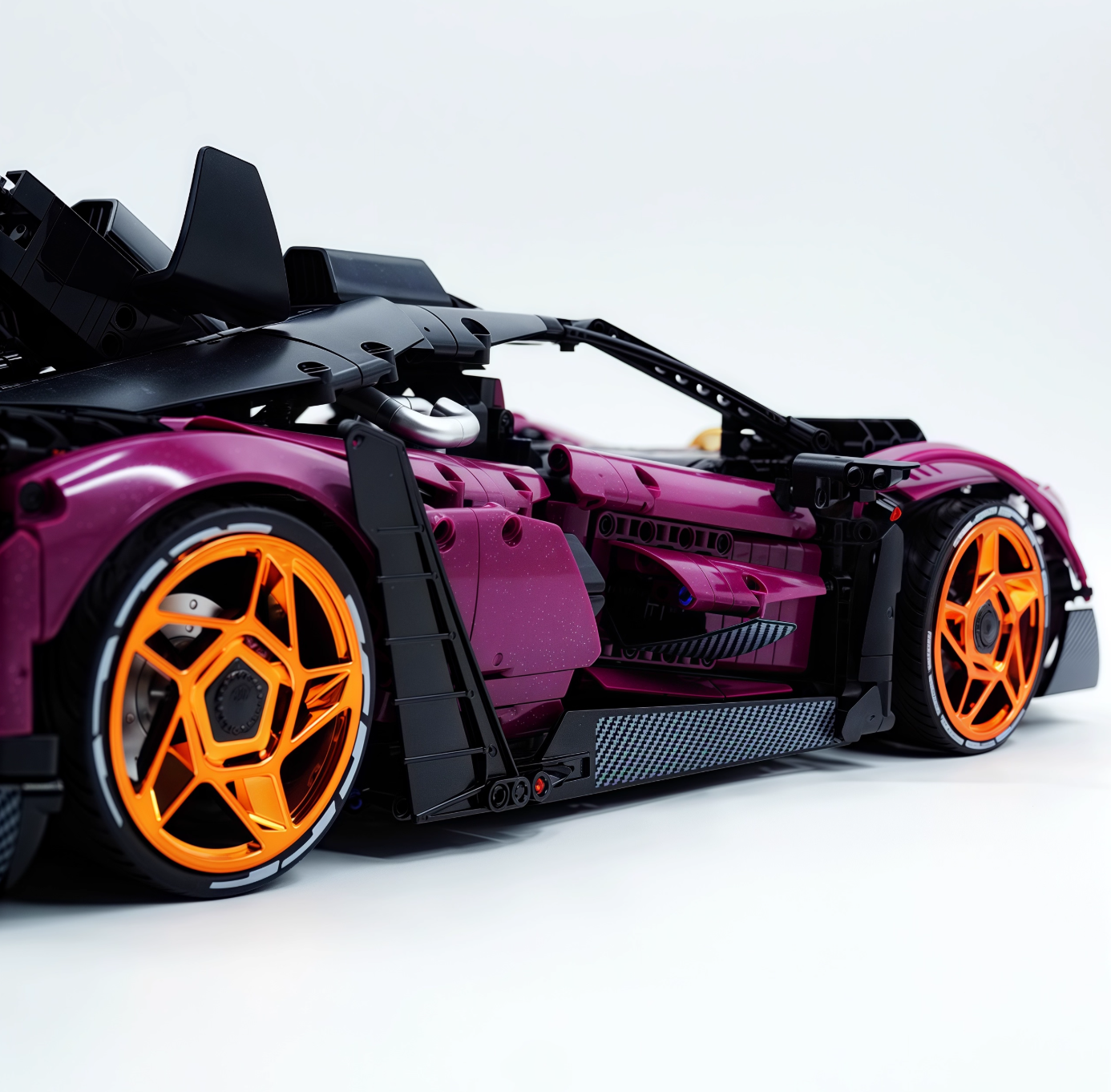 1:8 Ultimate Italian Lambo SVJ Building Block Supercar (3950 pieces)