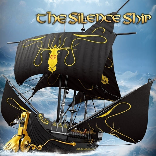 Silent Ship Assembled Model Ornaments (1560 pieces) 56CM*52CM*53CM