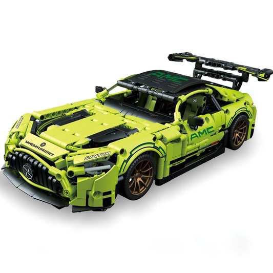 1:14 green AMG GT50, detailed reproduction, cost-effective choice (1466 pieces)