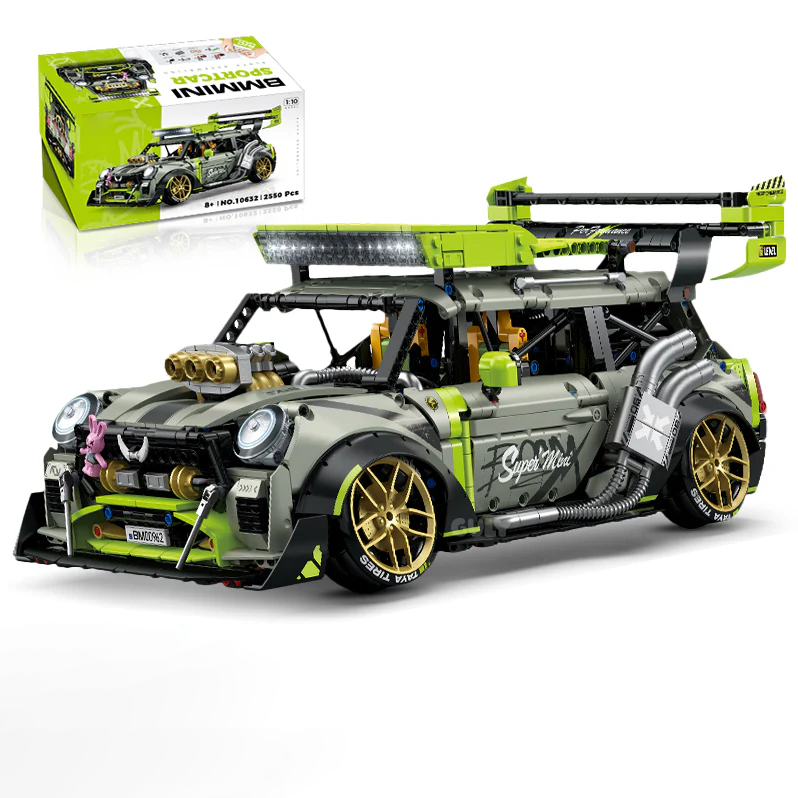 1:10 Super MINI car building set (2550 pieces)