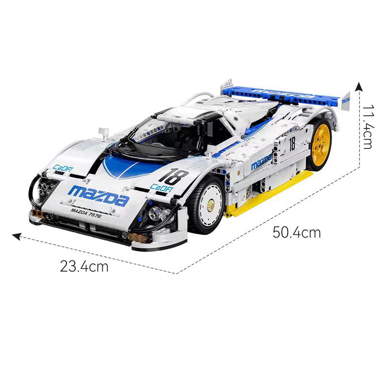 Mazda 787B - Officially Licensed IRC Rotary Legend 1797 pieces