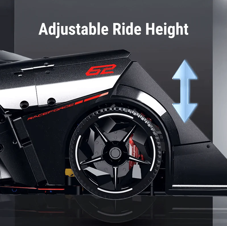 Concept supercar assembly 1:8 Lambo Fantazma building block supercar (2884 pieces)