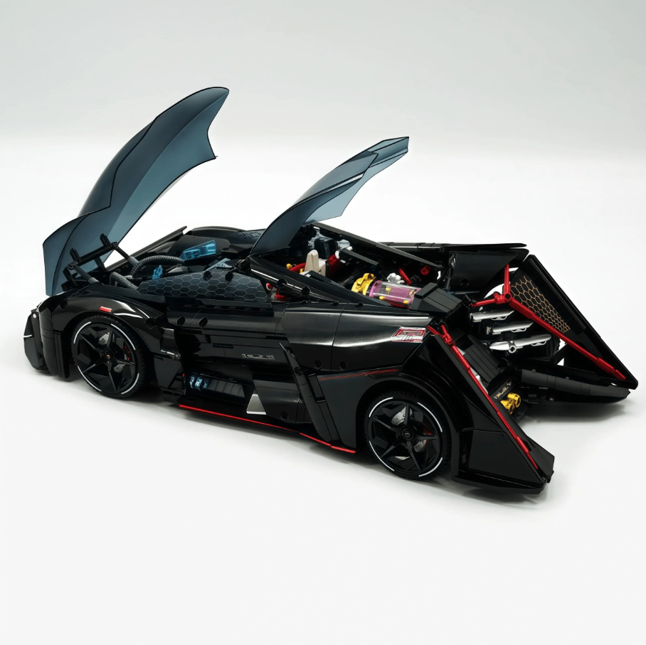 Concept supercar assembly 1:8 Lambo Fantazma building block supercar (2884 pieces)