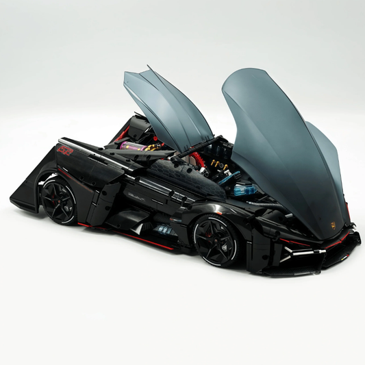 Concept supercar assembly 1:8 Lambo Fantazma building block supercar (2884 pieces)