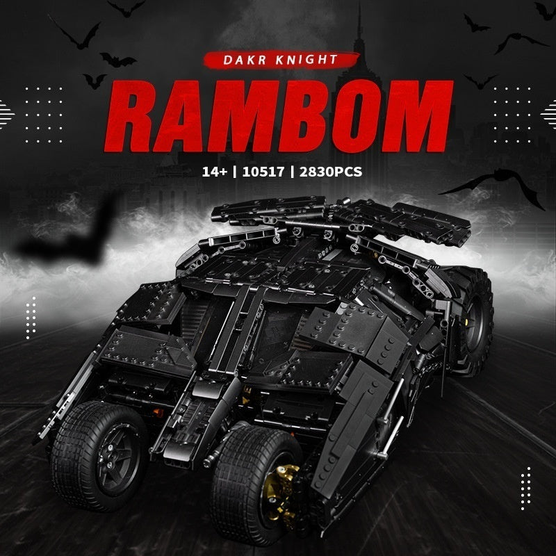 1:8 Batmobile Model (2830 pieces)