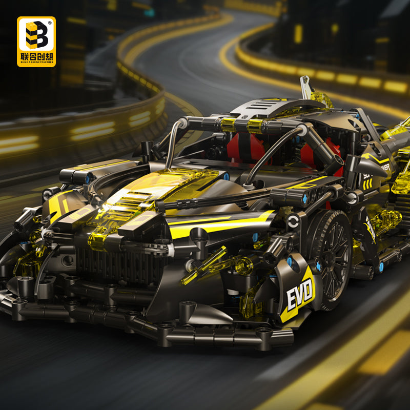 Apollo VEO1:14 Supercar Building Block Model (1160 PCS)