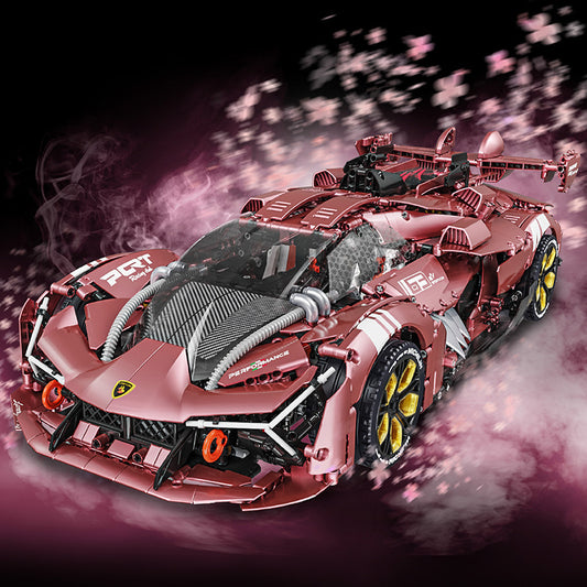 3,000-year-old super sports car electroplated building blocks 3466 pieces of dynamic mechanical boy collection model, the first choice for birthday gifts for boys over 14 years old | FamilyBricks