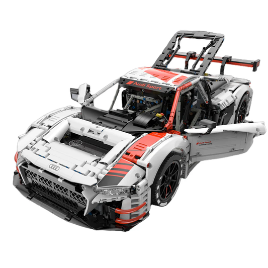 Audi R8 LMS GT3-1:8 Building Block Supercar (3300+ pieces)