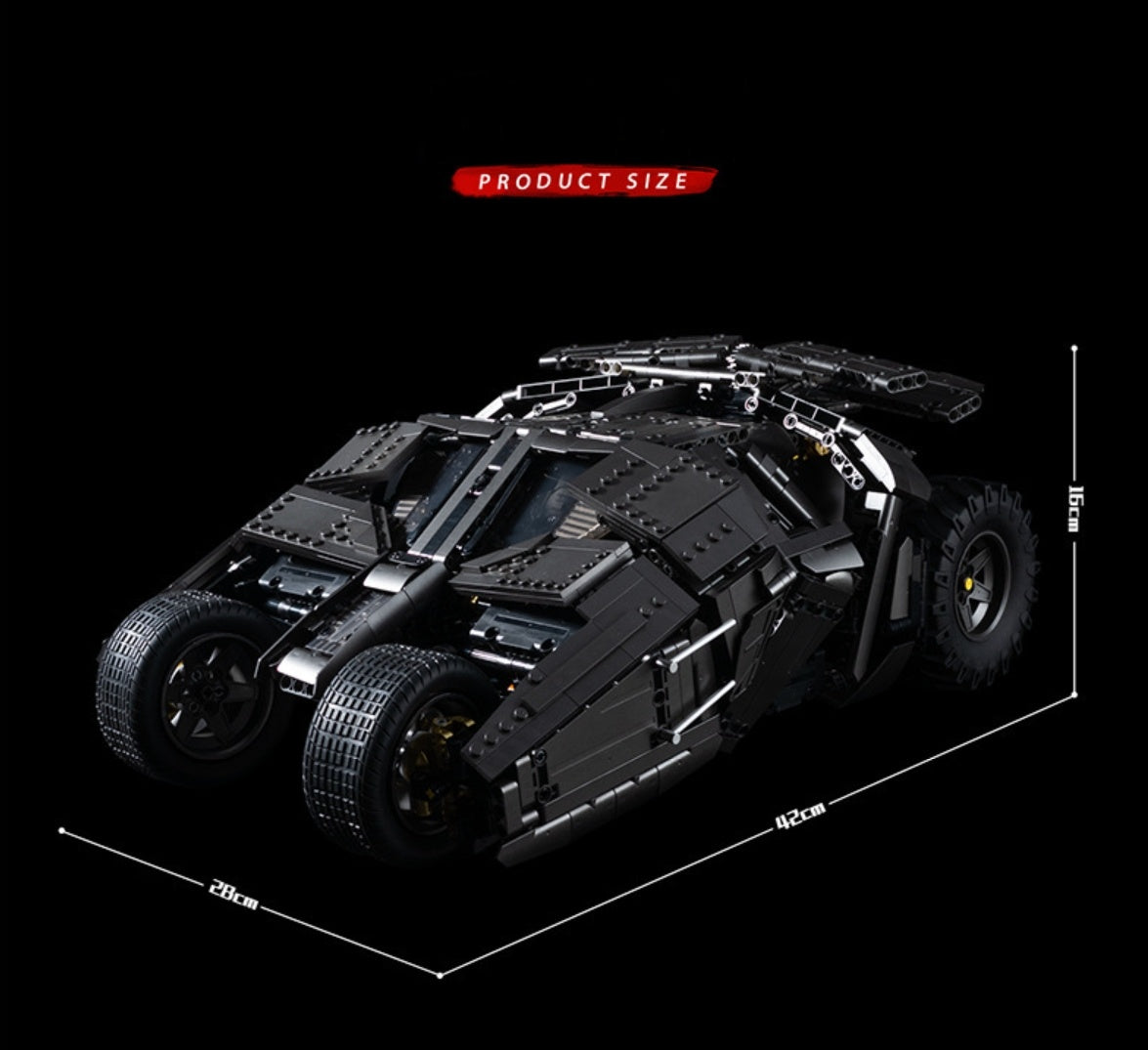1:8 Batmobile Model (2830 pieces)