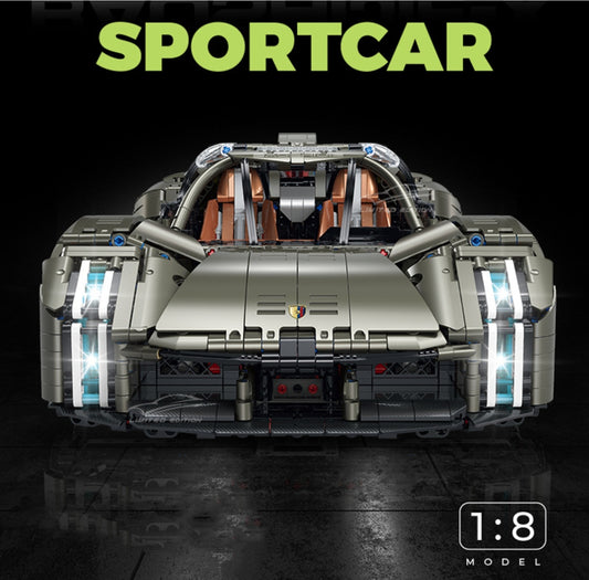 1：8Mission X ，super sports car, high degree of detail restoration (4056 pieces)