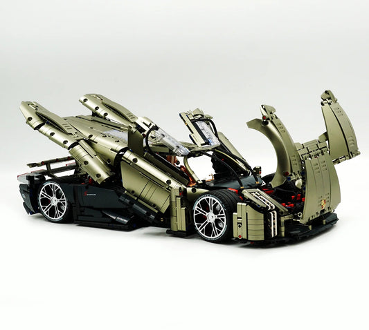 1：8Mission X ，super sports car, high degree of detail restoration (4056 pieces)