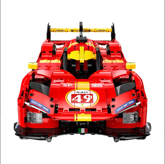 1:10 Flame supercar, racing aerodynamic lines (1518 pieces)