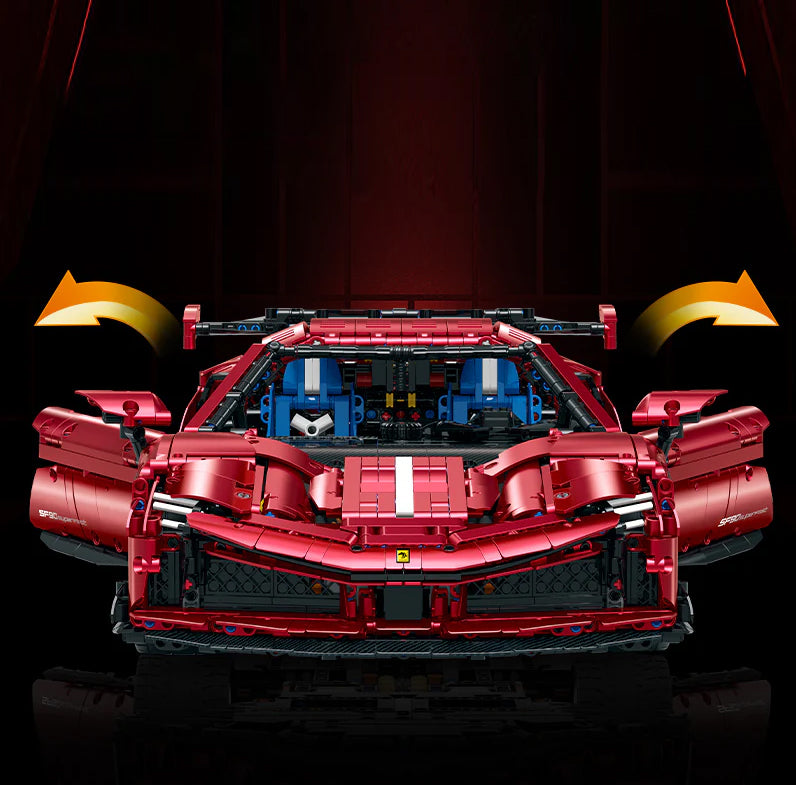 1:8 SF90 Building Set: The Ultimate Supercar (3982 pieces)